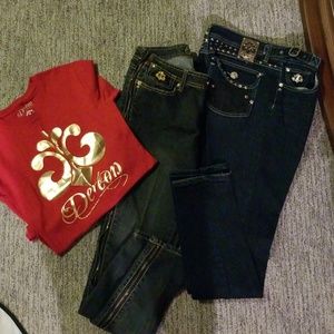 Jean's and top